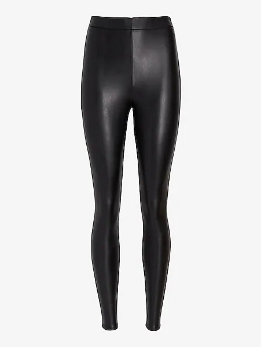 Express Super High Waisted Faux Leather Leggings Size M NWOT